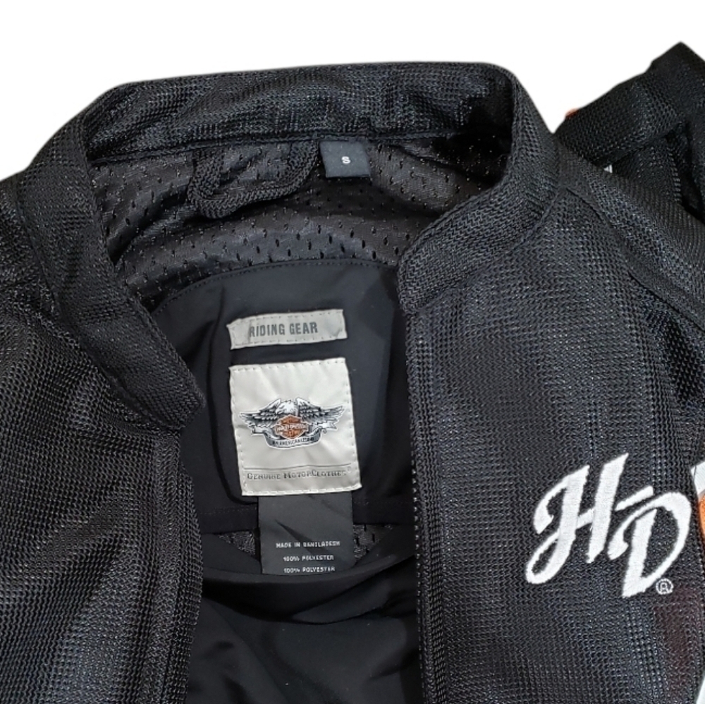Harley Davidson Mesh Riding Jacket - Picture 5 of 7
